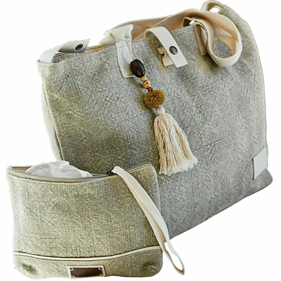 Ensemble cabas et pochette Cravanche