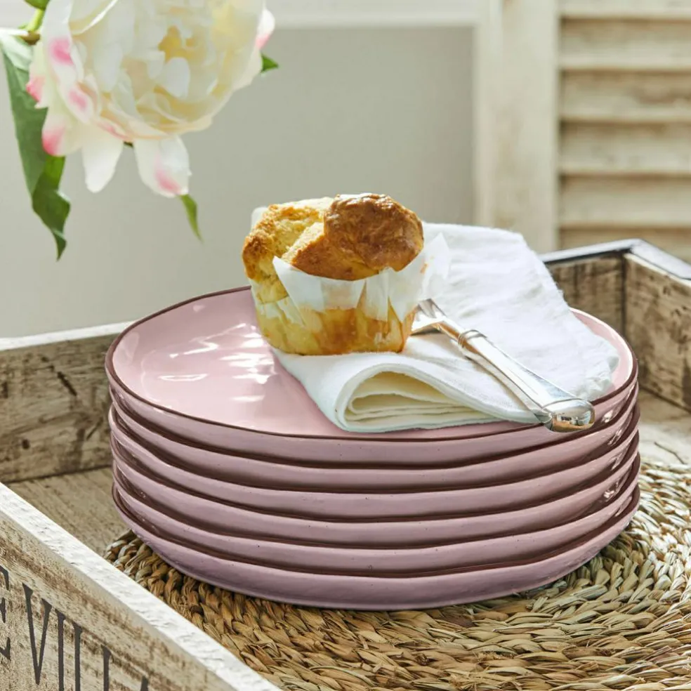 Lot de 6 assiettes à dessert Biarré