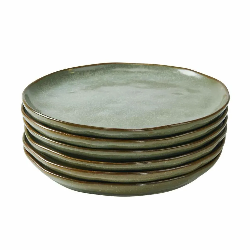 Lot de 6 assiettes à dessert Biarré
