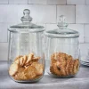 Lot de 2 bocaux en verre Valerico