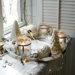 Lot de 6 boules de Noël Domara