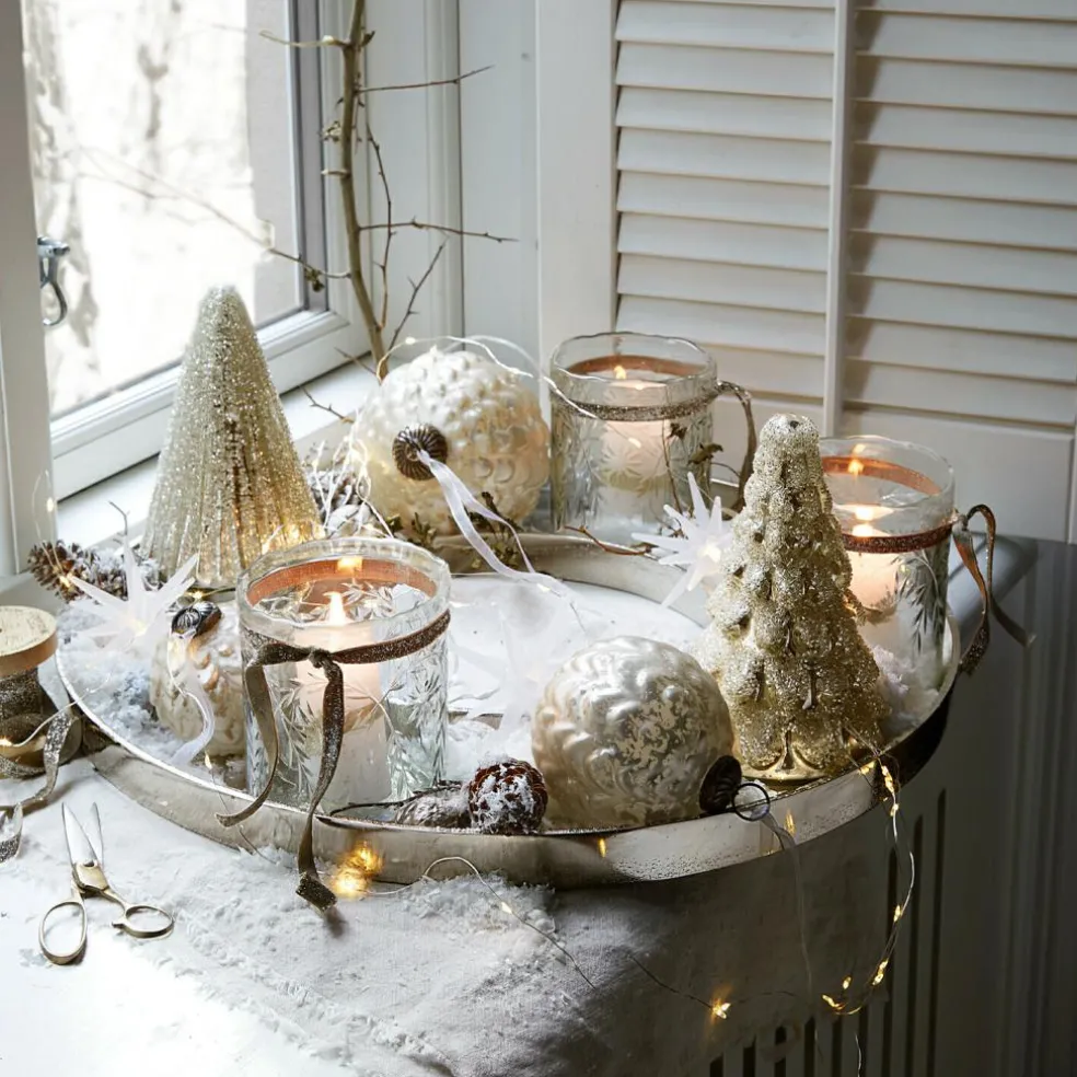 Lot de 6 boules de Noël Domara
