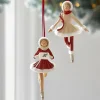Lot de 2 décorations à suspendre Sylphelle
