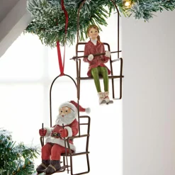 Lot de 2 décorations à suspendre Ponta