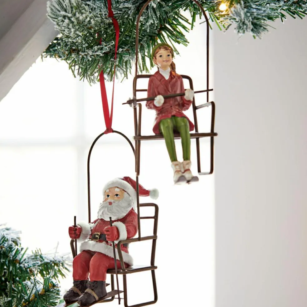 Lot de 2 décorations à suspendre Ponta