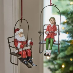 Lot de 2 décorations à suspendre Ponta