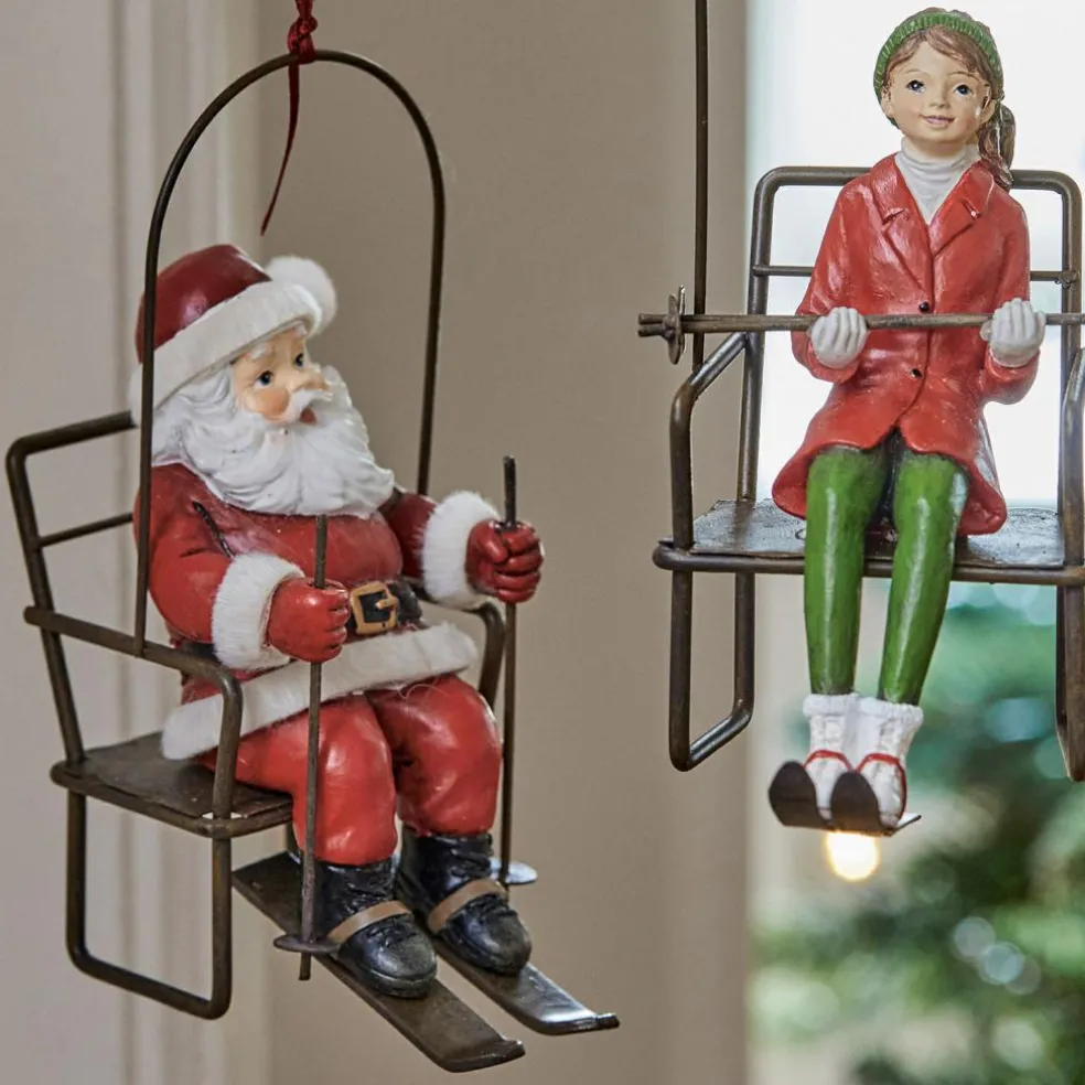 Lot de 2 décorations à suspendre Ponta