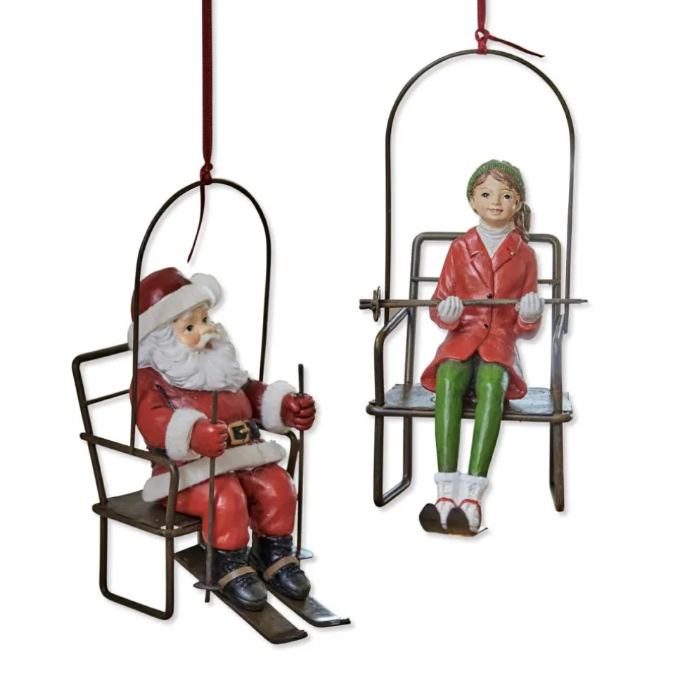 Lot de 2 décorations à suspendre Ponta