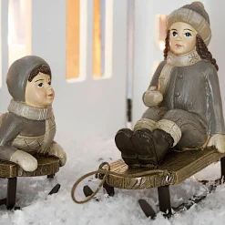 Lot de 2 figurines décoratives Xavienne