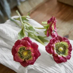 Lot de 3 fleurs décoratives Inara
