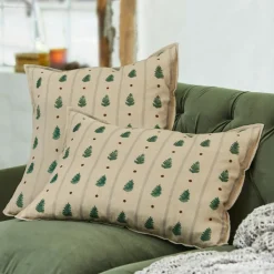 Lot de 2 housses de coussins Emily