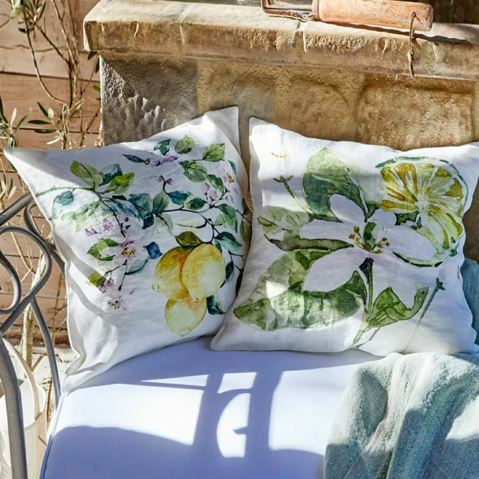Lot de 2 housses de coussins Nelina