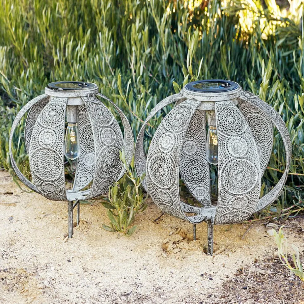 Lot de 2 lanternes solaires Carouge