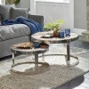 Lot de 2 tables basses Houghton
