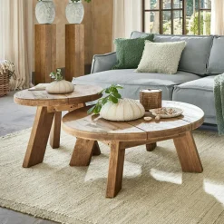 Lot de 2 tables d’appoint Oteley