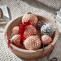 Set de 6 boules de Noël Aleviah