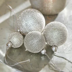 Set de 4 boules de Noël Varnor