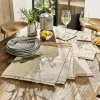 Sets de table et dessous de verres, 4 pièces Abitain