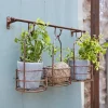 Étagère murale et paniers à plantes Hemente